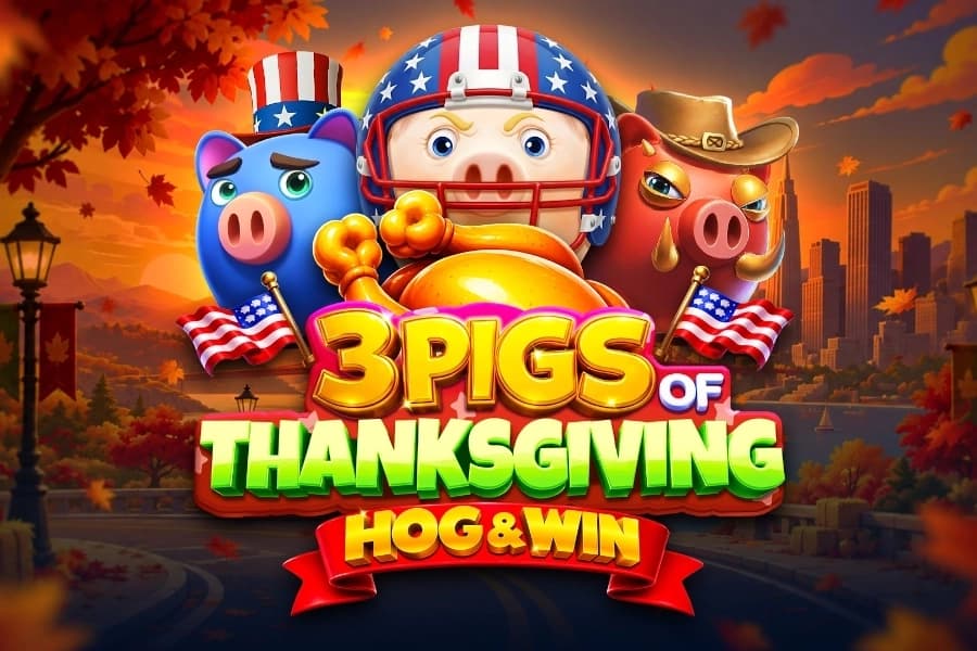 3 Pigs of Thanksgiving - Slot Gaming Corps | RTP N/A | MisterTopCasino