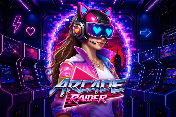 Arcade Raider - Slot Bullshark Games | RTP N/A | MisterTopCasino