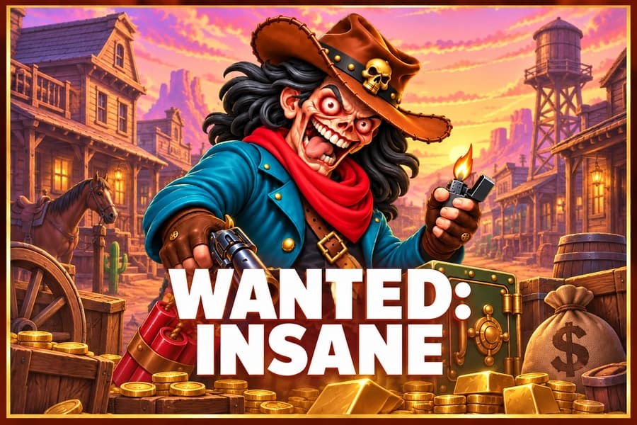 Wanted: Insane - Slot Astrix Gaming | RTP N/A | MisterTopCasino