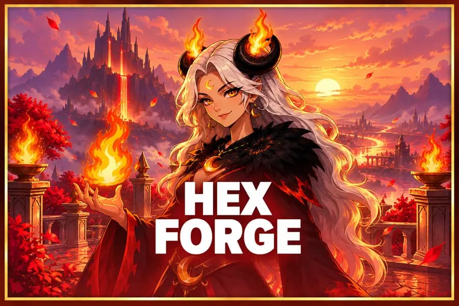Hexforge - Slot Auravex | RTP N/A | MisterTopCasino