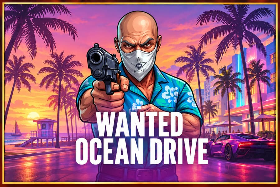 Wanted: Ocean Drive - Slot Gumble | RTP N/A | MisterTopCasino