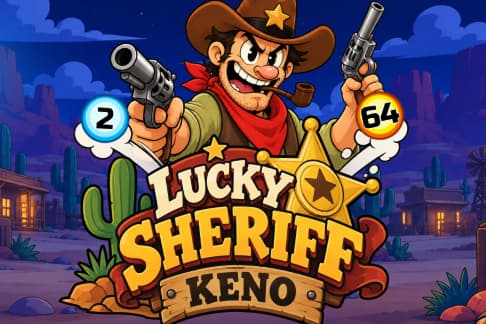 Lucky Sheriff Keno - Slot Mascot Gaming | RTP N/A | MisterTopCasino