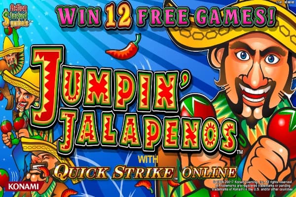 Jumpin' Jalapenos with Quick Strike - Slot Konami | RTP N/A | MisterTopCasino
