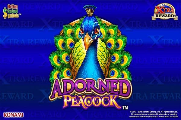 Adorned Peacock - Slot Konami | RTP N/A | MisterTopCasino
