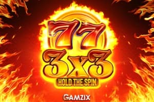 3X3 Hold The Spin - Slot Gamzix | RTP N/A | MisterTopCasino