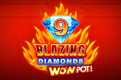 9 Blazing Diamonds WOWPOT! - Slot SpinPlay Games | RTP N/A | MisterTopCasino