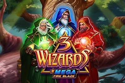 Mega Fire Blaze: 3 Wizards - Slot Playtech | RTP N/A | MisterTopCasino