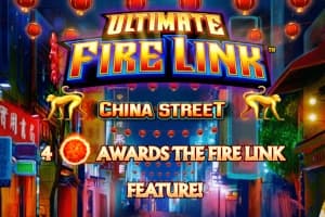 Ultimate Fire Link China Street - Slot Light & Wonder | RTP 95.97% | MisterTopCasino