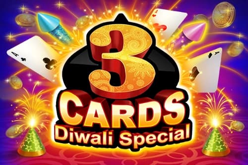 3 Cards Diwali Special - Slot TopSpin | RTP N/A | MisterTopCasino