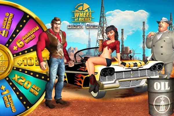 Black Gold Wheel of Riches - Slot Capecod Gaming | RTP N/A | MisterTopCasino