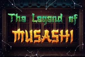 The Legend of Musashi - Slot Peter & Sons | RTP N/A | MisterTopCasino