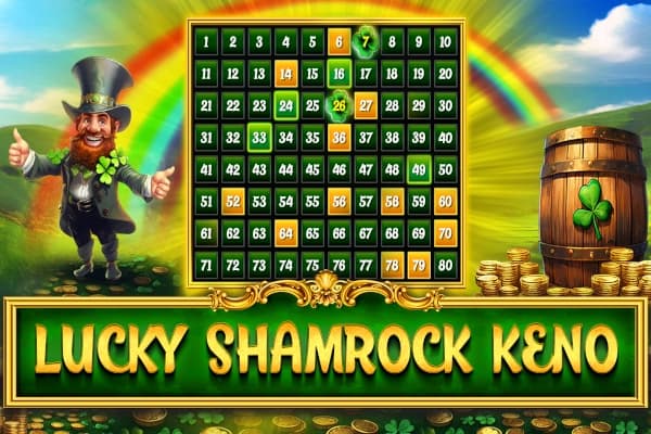 Lucky Shamrock Keno 80 - Slot CasinoWebScripts | RTP N/A | MisterTopCasino