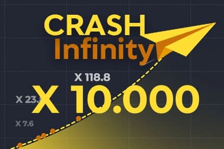 Crash Infinity - Slot PopOK Gaming | RTP N/A | MisterTopCasino