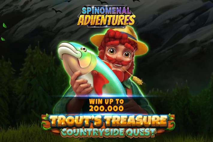 Trout's Treasure Countryside Quest - Slot Spinomenal | RTP N/A | MisterTopCasino