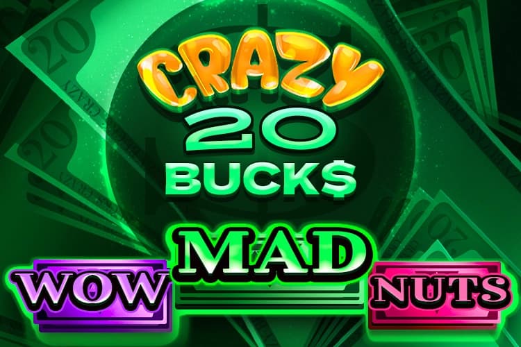 Crazy 20 Bucks - Slot 7777 gaming | RTP N/A | MisterTopCasino