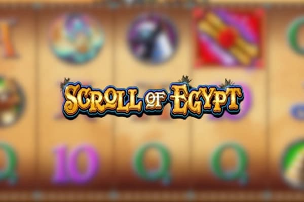 Scroll of Egypt - Slot Inspired Gaming | RTP 95.5% | MisterTopCasino