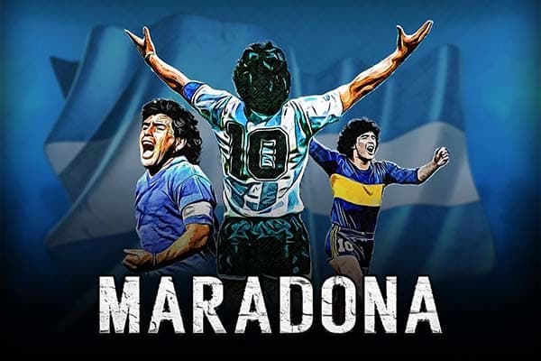 Maradona - Slot Blueprint Gaming | RTP 95.5% | MisterTopCasino