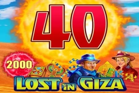 Lost in Giza 40 - Slot Pateplay | RTP N/A | MisterTopCasino