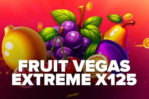 Fruit Vegas Extreme x125 - Slot Mascot Gaming | RTP 94.5% | MisterTopCasino