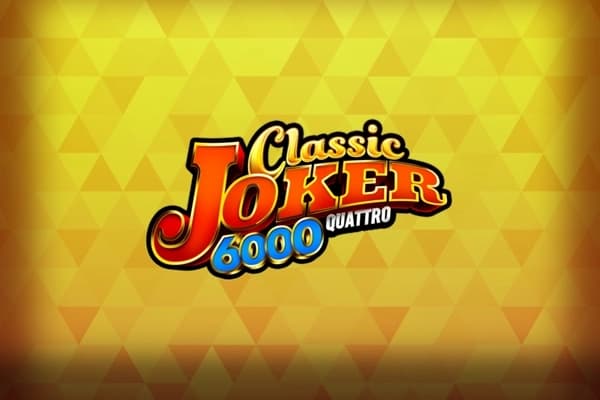 Classic Joker 6000 Quattro - Slot Stakelogic | RTP N/A | MisterTopCasino