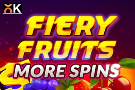Fiery Fruits More Spins - Slot PopOK Gaming | RTP N/A | MisterTopCasino