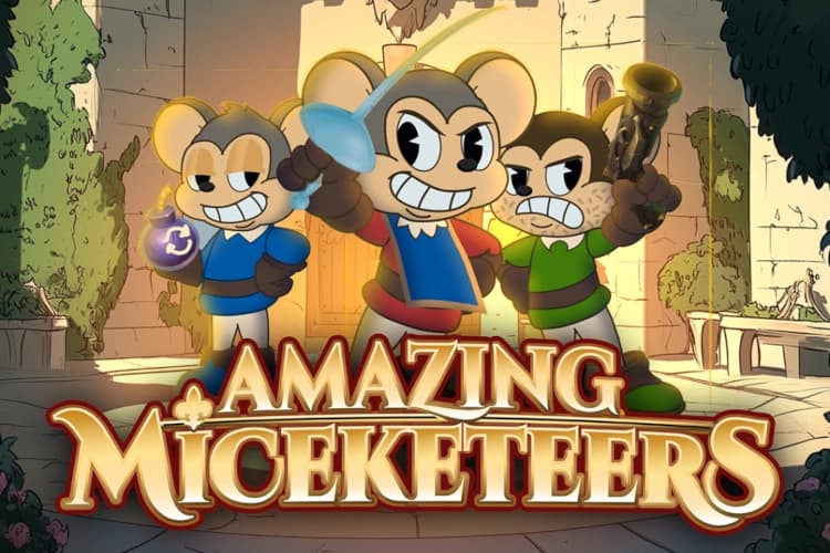 Amazing Miceketeers - Slot Bullshark Games | RTP 96.24% | MisterTopCasino