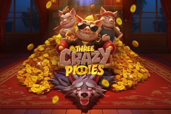 Three Crazy Piggies - Slot Pocket Games Soft | RTP 96.72% | MisterTopCasino