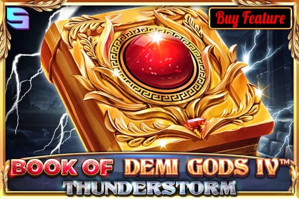 Book of Demi Gods IV Thunderstorm - Slot Spinomenal | RTP N/A | MisterTopCasino