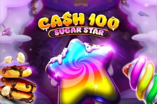 Cash 100 Sugar Star - Slot 7777 gaming | RTP 95.26% | MisterTopCasino