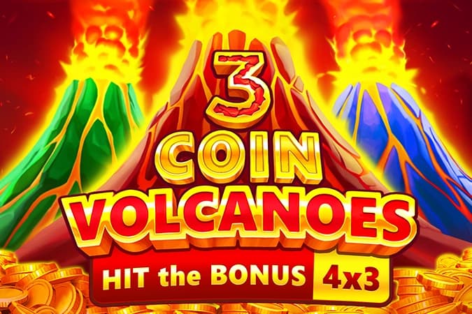 3 Coin Volcanoes - Slot Booongo | RTP N/A | MisterTopCasino