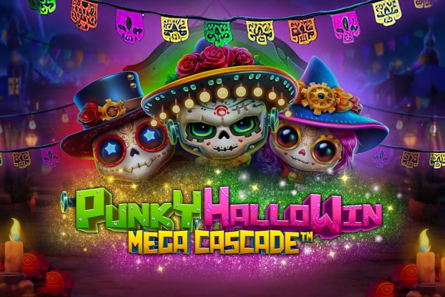 Punky HalloWin Mega Cascade - Slot RTG | RTP 96% | MisterTopCasino