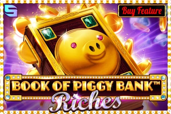 Book of Piggy Bank Riches - Slot Spinomenal | RTP N/A | MisterTopCasino