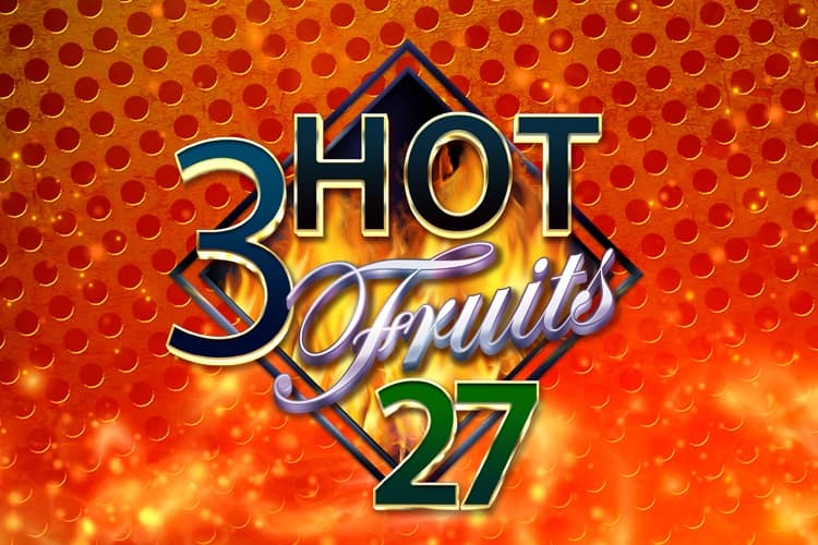 3 Hot Fruits 27 - Slot Triple Cherry | RTP 90.01% | MisterTopCasino