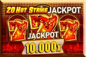 20 Hot Strike Jackpot - Slot Tiptop | RTP 96% | MisterTopCasino