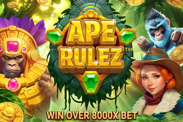 Ape Rulez - Slot Foxium | RTP 94.07% | MisterTopCasino