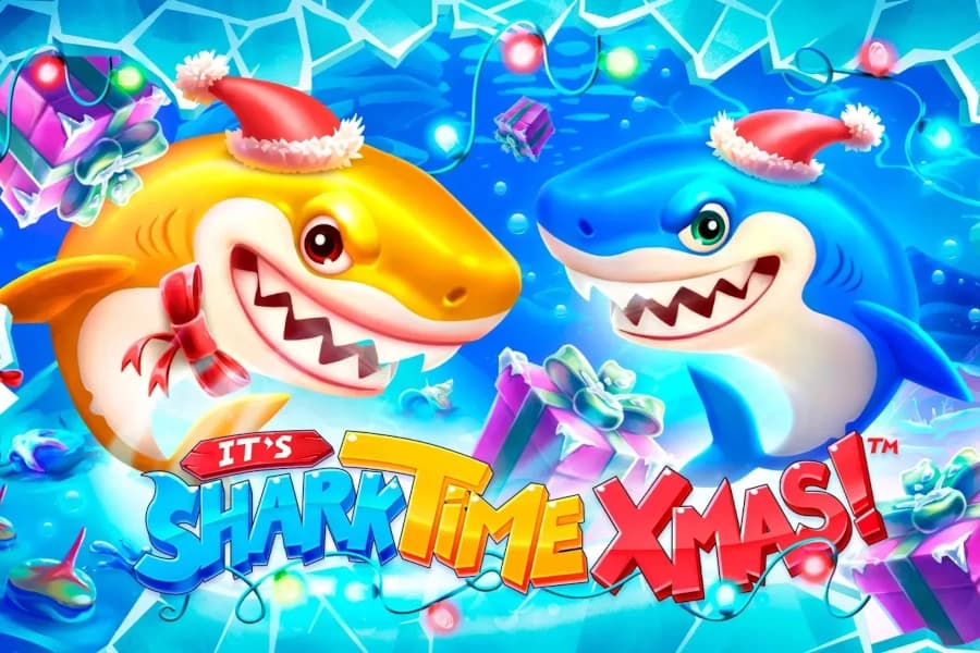 It's Shark Time Xmas - Slot ElaGames | RTP 95.3% | MisterTopCasino