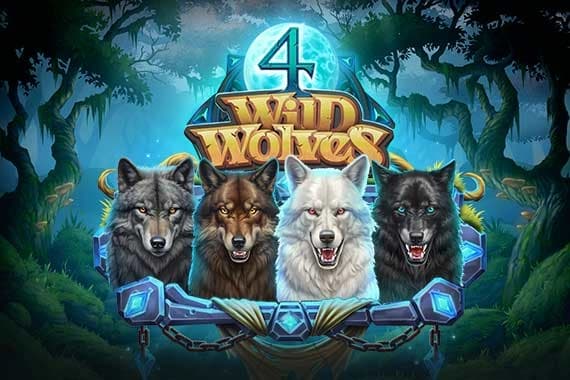 4 Wild Wolves - Slot Armadillo Studios | RTP 96.21% | MisterTopCasino