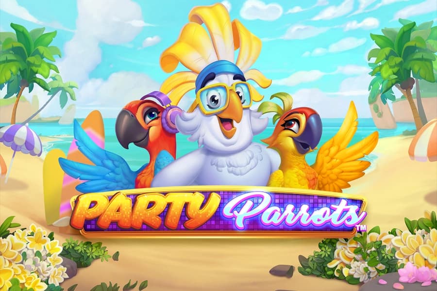 Party Parrots - Slot Greentube | RTP 94.06% | MisterTopCasino