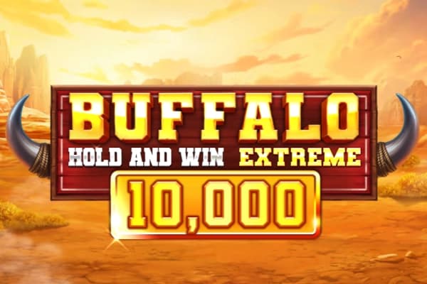 Buffalo Hold and Win Extreme 10,000 - Slot Booming Games | RTP 95.9% | MisterTopCasino