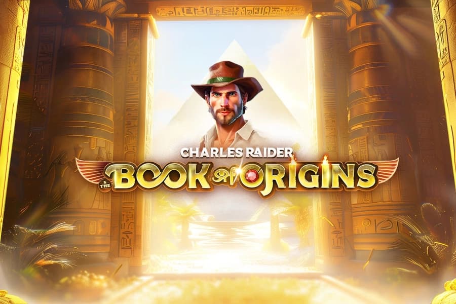 Charles Raider & The Book of Origins - Slot Darwin Gaming | RTP 95.79% | MisterTopCasino