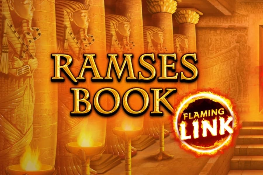 Ramses Book Flaming Link - Slot Gamomat | RTP 96.12% | MisterTopCasino