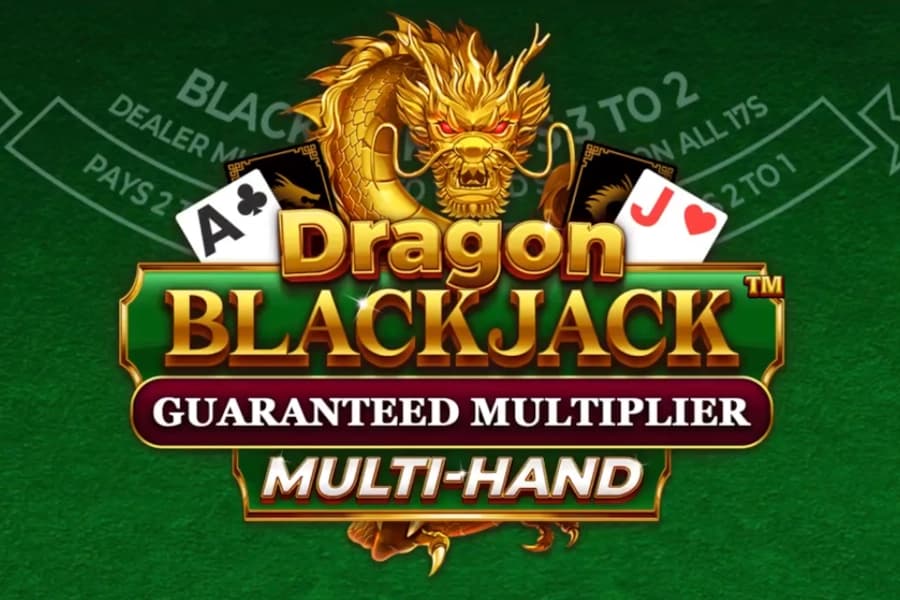 Dragon Blackjack Guaranteed Multiplier Multihand - Slot Dragon Gaming | RTP N/A | MisterTopCasino
