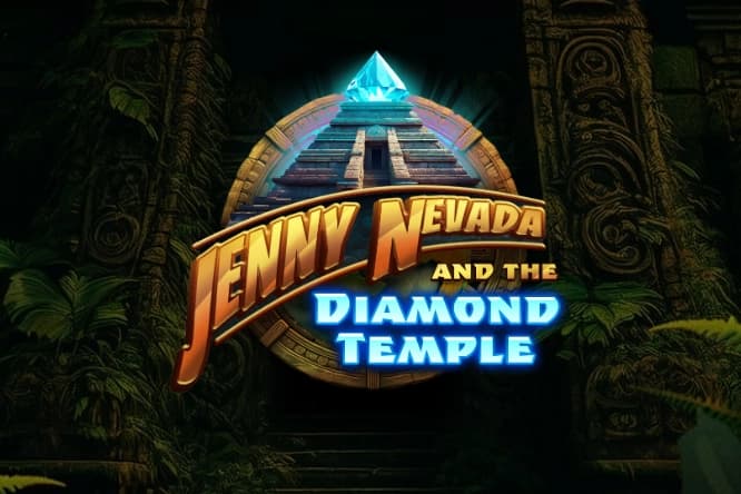 Jenny Nevada and the Diamond Temple - Slot Rival | RTP 95.93% | MisterTopCasino