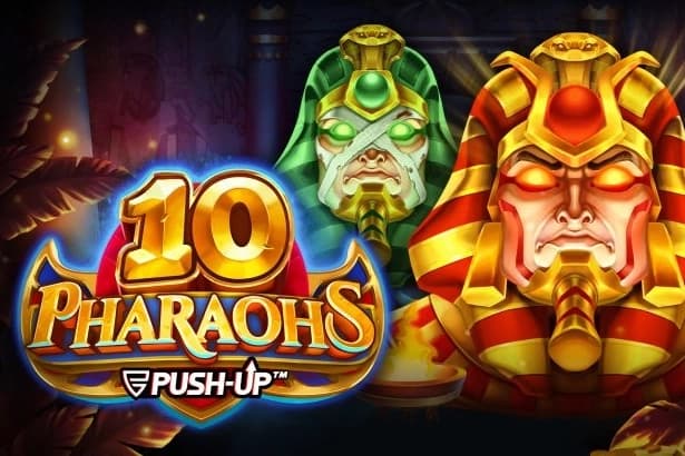 10 Pharaohs - Slot Push Gaming | RTP 94.47% | MisterTopCasino