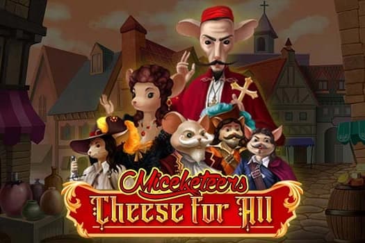Miceketeers: Cheese For All - Slot REEVO | RTP 95.57% | MisterTopCasino