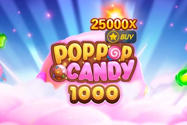 Pop Pop Candy 1000 - Slot JDB Gaming | RTP 96.48% | MisterTopCasino