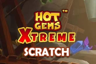 Hot Gems Xtreme Scratch - Slot Playtech | RTP 95% | MisterTopCasino