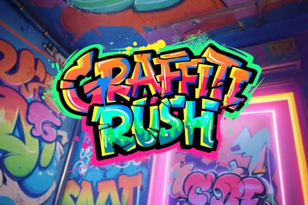 Graffiti Rush - Slot Pocket Games Soft | RTP 96.75% | MisterTopCasino