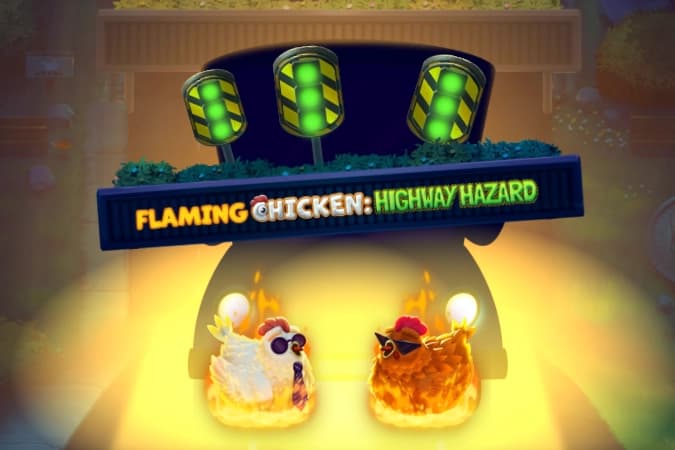 Flaming Chicken Highway Hazard - Slot OctoPlay | RTP 95.77% | MisterTopCasino