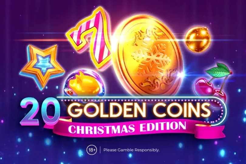 20 Golden Coins - Christmas Edition - Slot Amusnet | RTP 95.88% | MisterTopCasino
